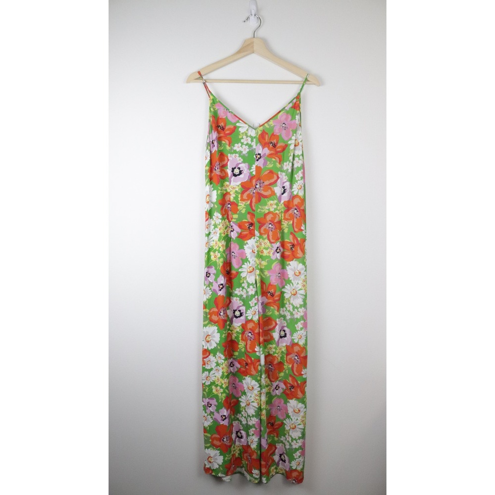 Anthropologie Kachel Pandora Wide-Leg Jumpsuit Floral Print 4 - Picture 2 of 10